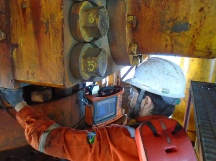 Offshore bolt inspection | Eddyfi