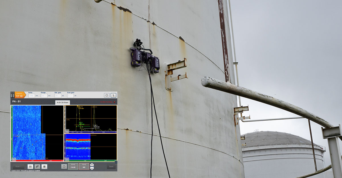 Rms Pa Automated Phased Array Corrosion Mapping At High Resolution Silverwing