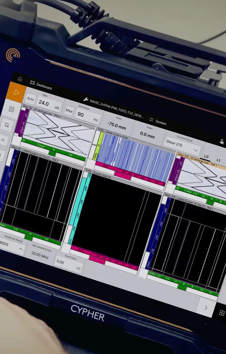 Easily the most advanced phased array configuration—up to 64:128 on the go