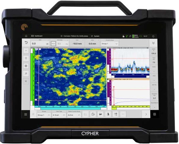 NDT PaintBrush Pipe PAUT Corrosion Mapping