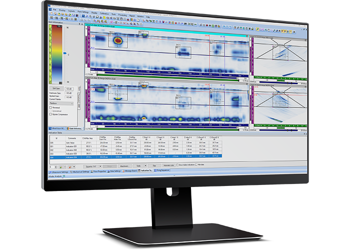 Ultravision Phased Array Software